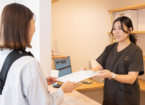 受付・カウンセリング