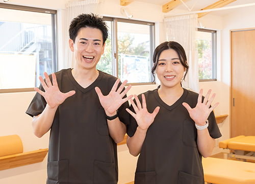 施術後のご説明・お会計