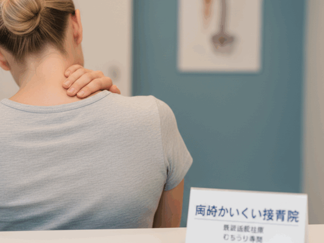 交通事故後の身体の痛み、もしかして「むちうち」かも？ 岡崎かわすみ接骨院にご相談ください
